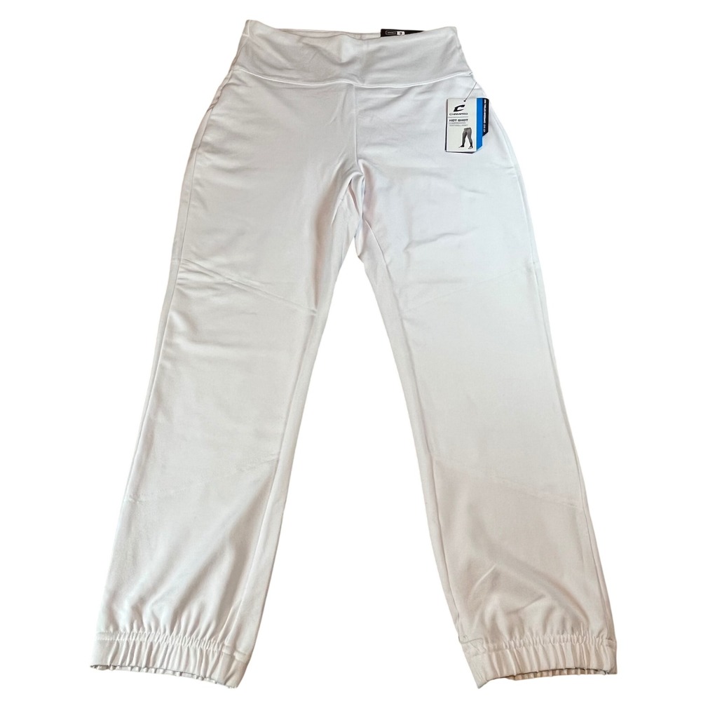 Champro Hot Shot Compression Softball Pants White Womens Small BP31WWS Fastpitch